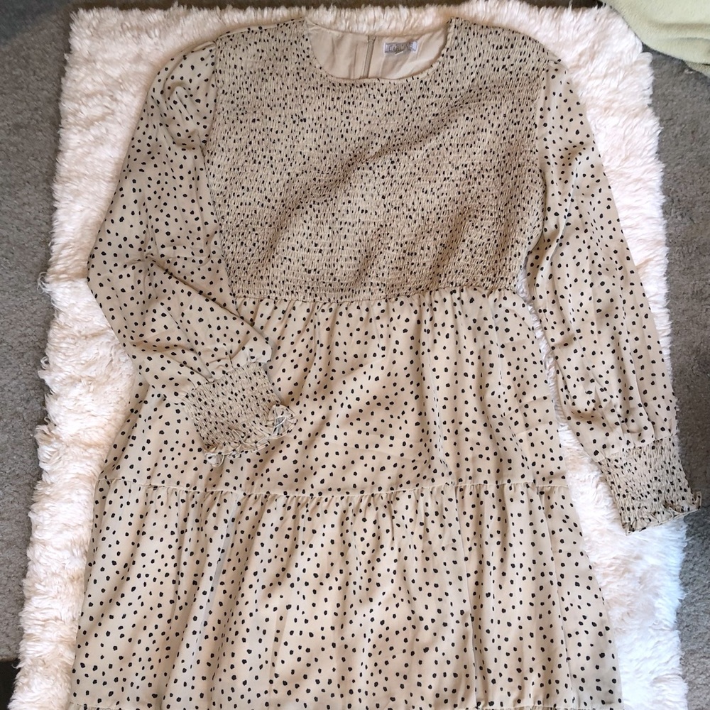 Darling Dress with Dalmatian Polka Dots